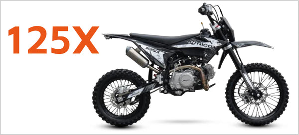 NICOT 125X DIRT BIKE fuel injected
